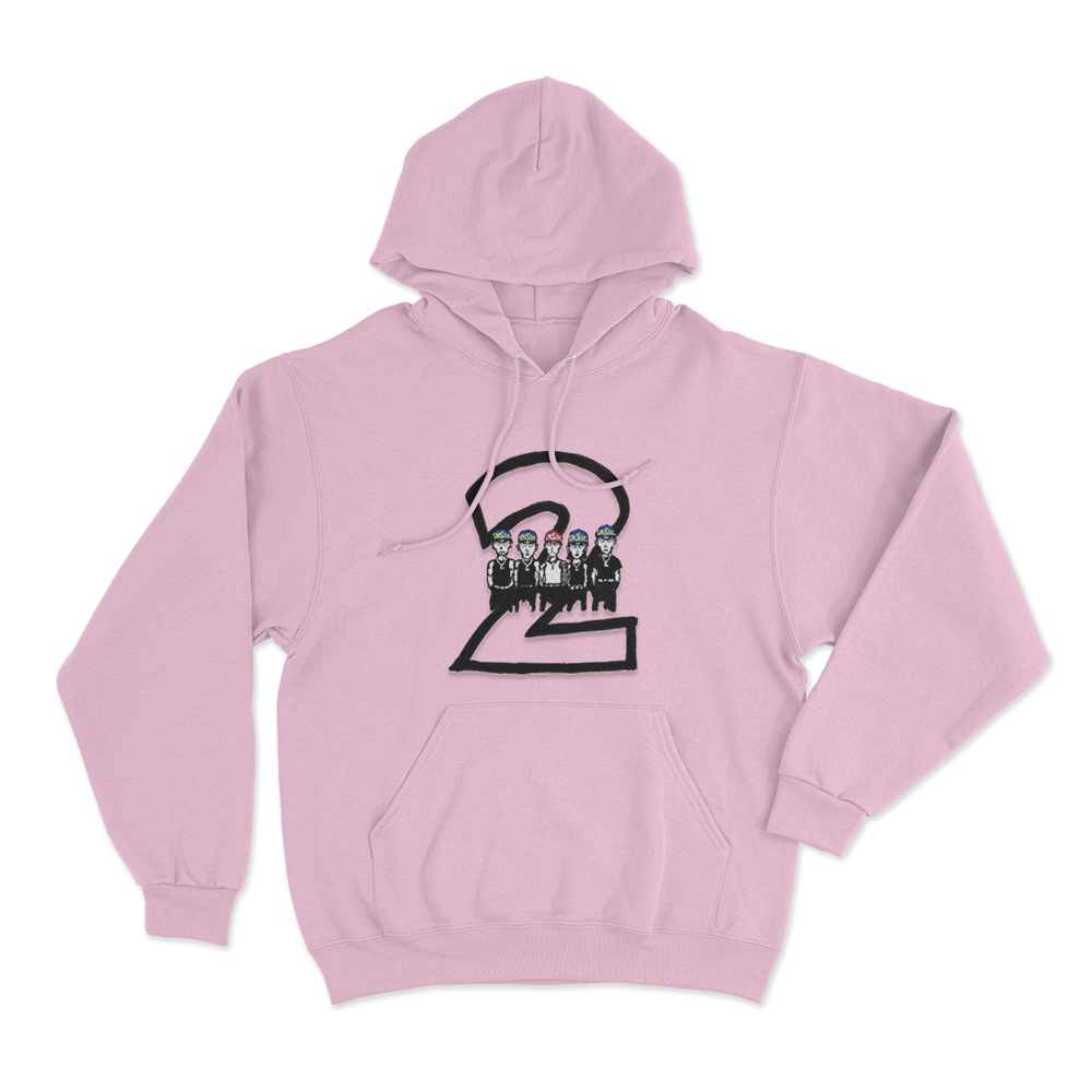 Jay Park & LNGSHOT 4SHOBOIZ Vol. 2 Cover Unisex Hoodie Pink Jay Park LNGSHOT 4SHOBOIZ Vol. 2 Cover Unisex Hoodie Pink