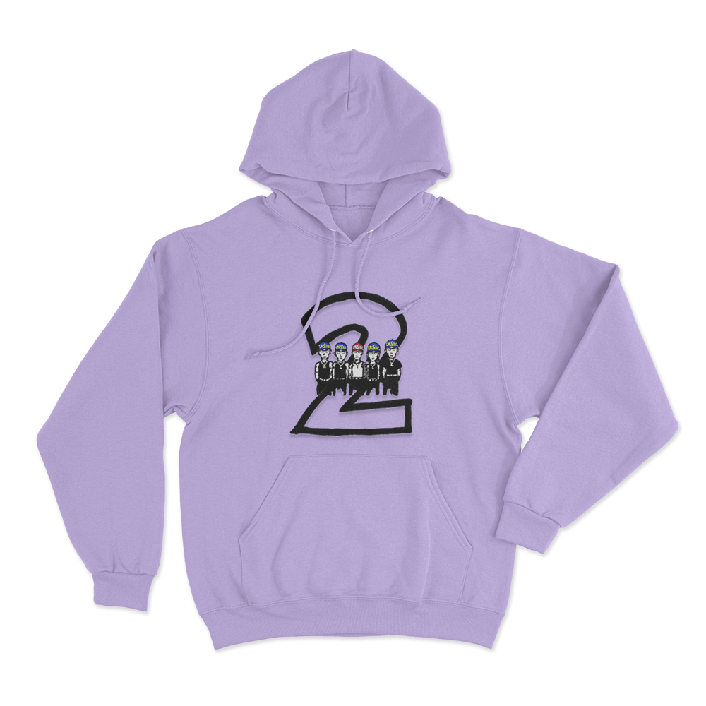 Jay Park & LNGSHOT 4SHOBOIZ Vol. 2 Cover Unisex Hoodie Purple Jay Park LNGSHOT 4SHOBOIZ Vol. 2 Cover Unisex Hoodie Purple