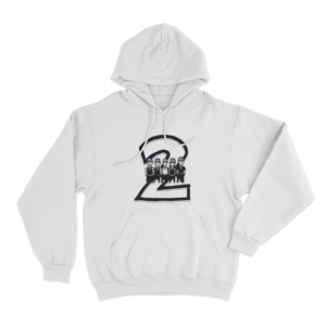 Jay Park LNGSHOT 4SHOBOIZ Vol. 2 Cover Unisex Hoodie White