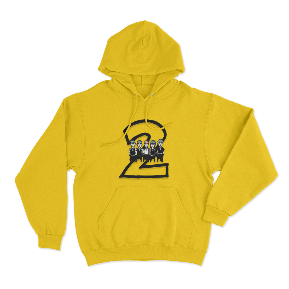 Jay Park & LNGSHOT 4SHOBOIZ Vol. 2 Cover Unisex Hoodie Yellow Jay Park LNGSHOT 4SHOBOIZ Vol. 2 Cover Unisex Hoodie Yellow