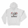 Lngshot 4shoboiz Christmas Unisex Hoodie White