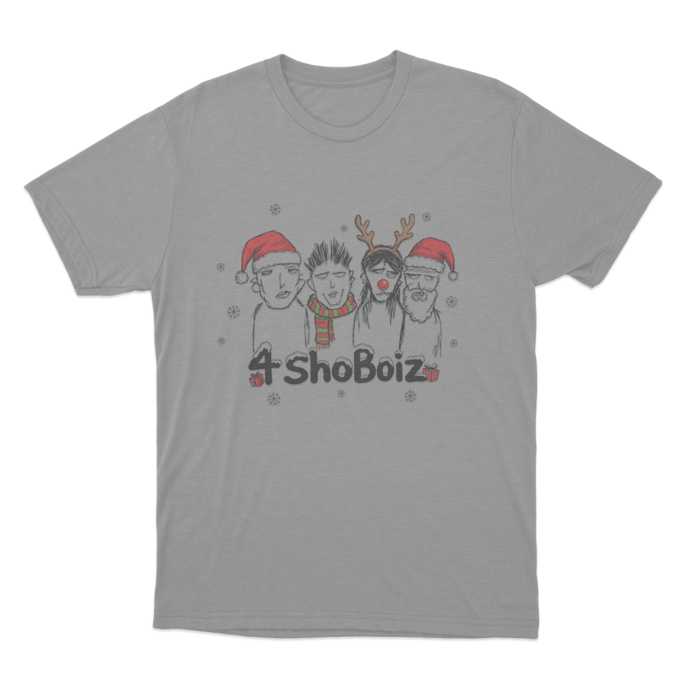 Lngshot 4shoboiz Christmas Unisex T Shirt Grey Lngshot 4shoboiz Christmas Unisex T Shirt Grey
