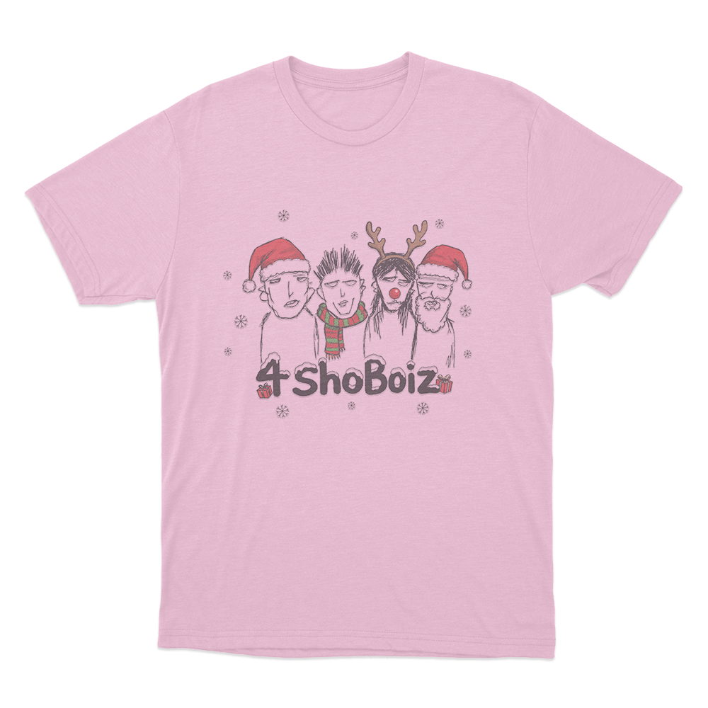 Lngshot 4shoboiz Christmas Unisex T Shirt Pink Lngshot 4shoboiz Christmas Unisex T Shirt Pink