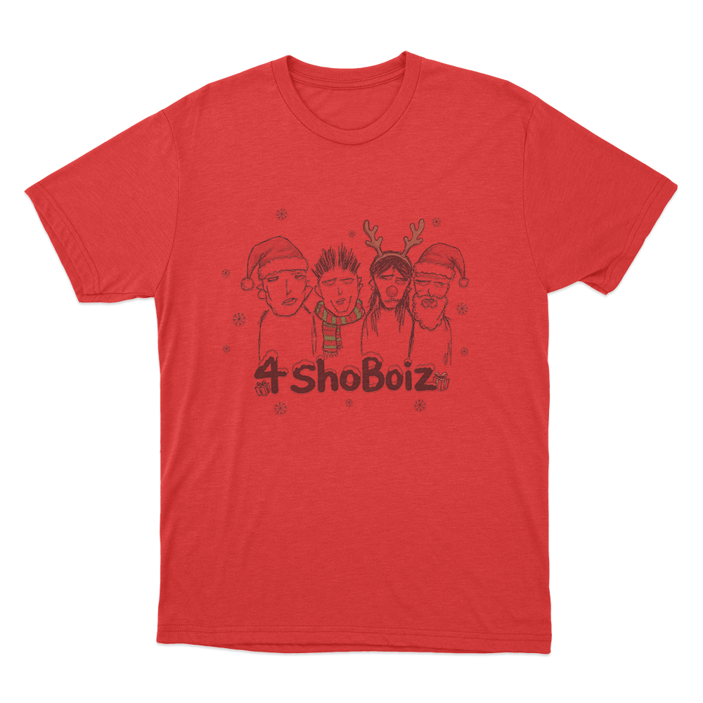 Lngshot 4shoboiz Christmas Unisex T Shirt Red Lngshot 4shoboiz Christmas Unisex T Shirt Red