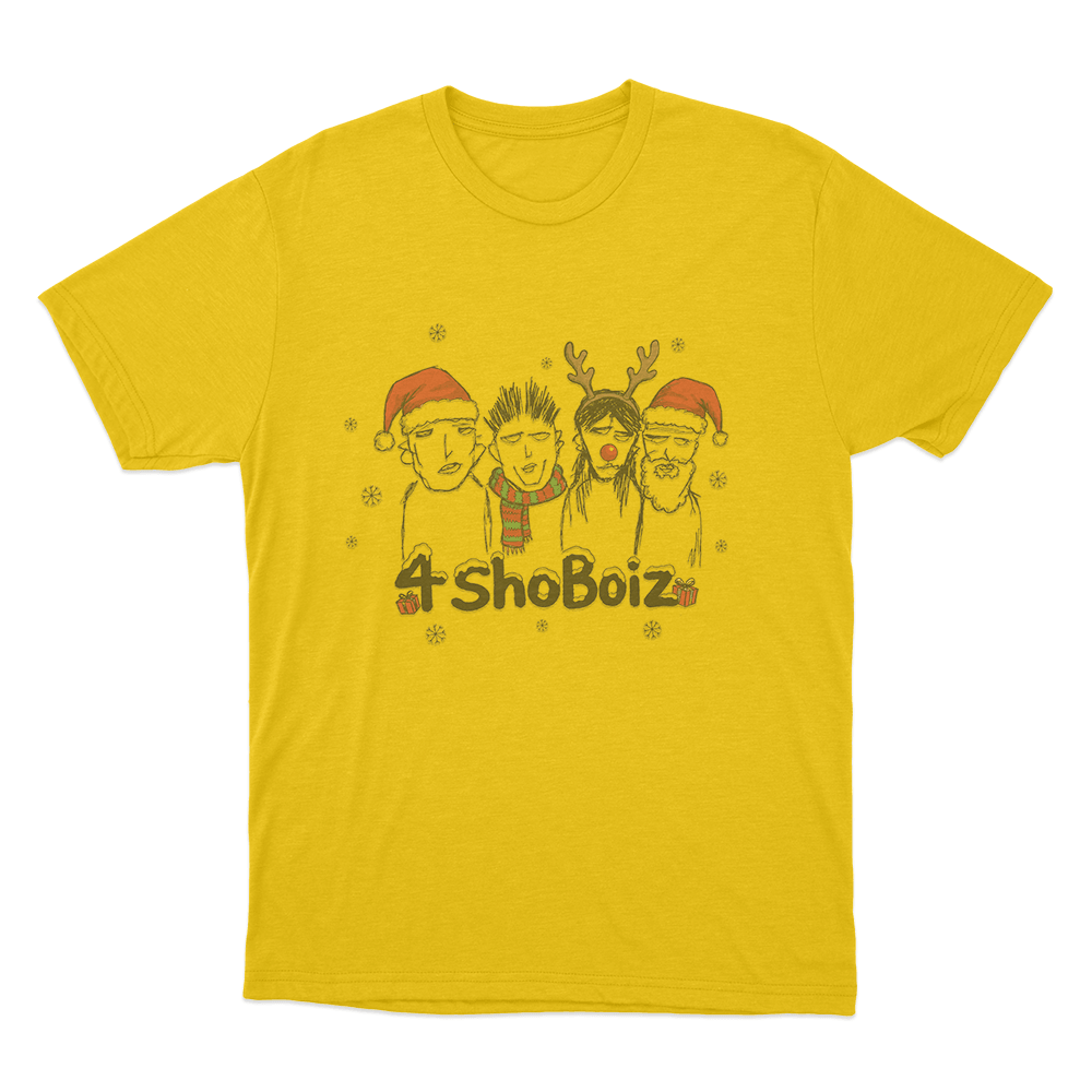 Lngshot 4shoboiz Christmas Unisex T Shirt Yellow Lngshot 4shoboiz Christmas Unisex T Shirt Yellow