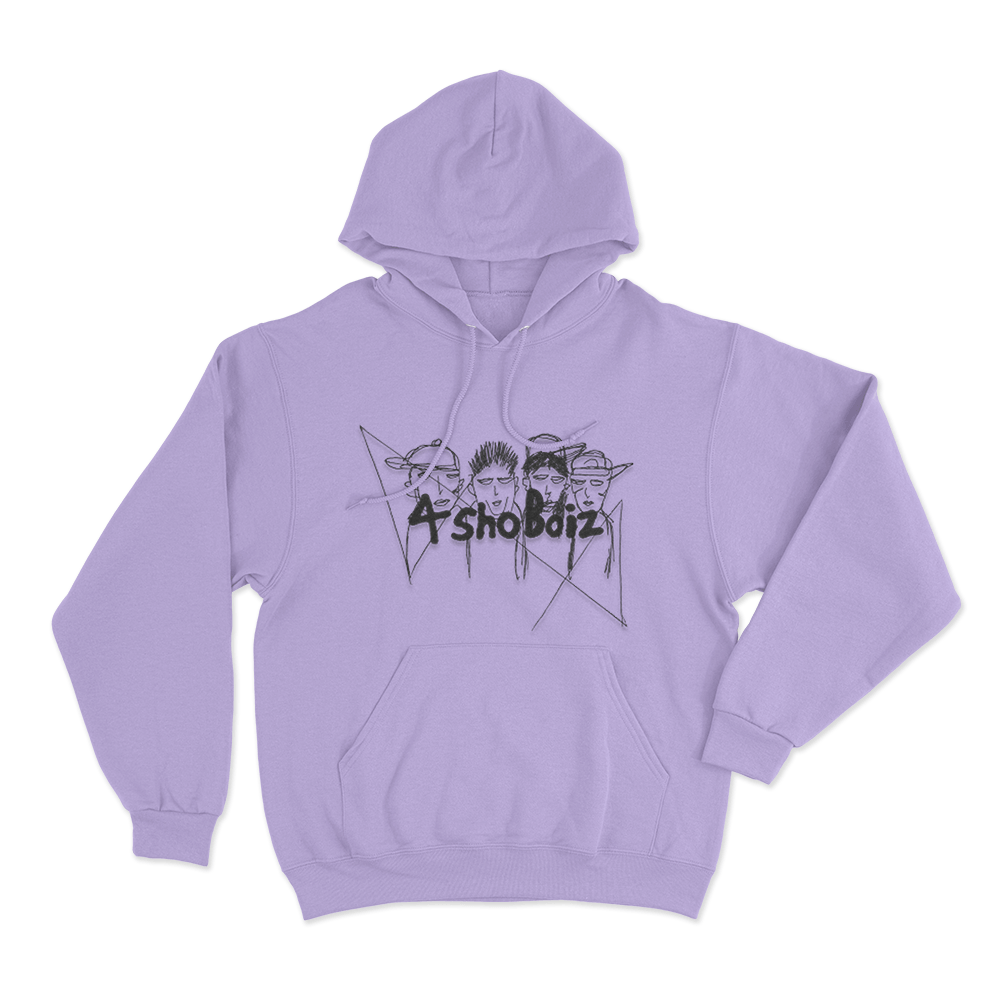 Lngshot 4shoboiz Unisex Hoodie Purple Lngshot 4shoboiz Unisex Hoodie Purple