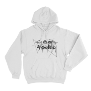 Lngshot 4shoboiz Unisex Hoodie White