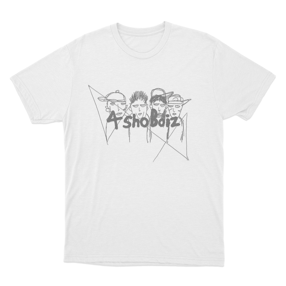 Lngshot 4shoboiz Unisex T Shirt White Lngshot 4shoboiz Unisex T Shirt White