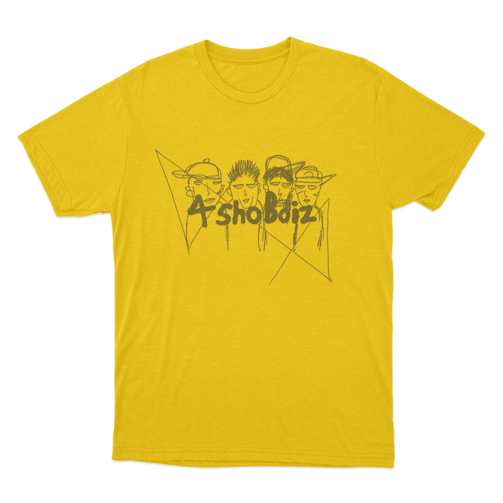 Lngshot 4shoboiz Unisex T Shirt Yellow Lngshot 4shoboiz Unisex T Shirt Yellow