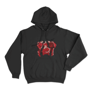 Lngshot Group Unisex Hoodie Black