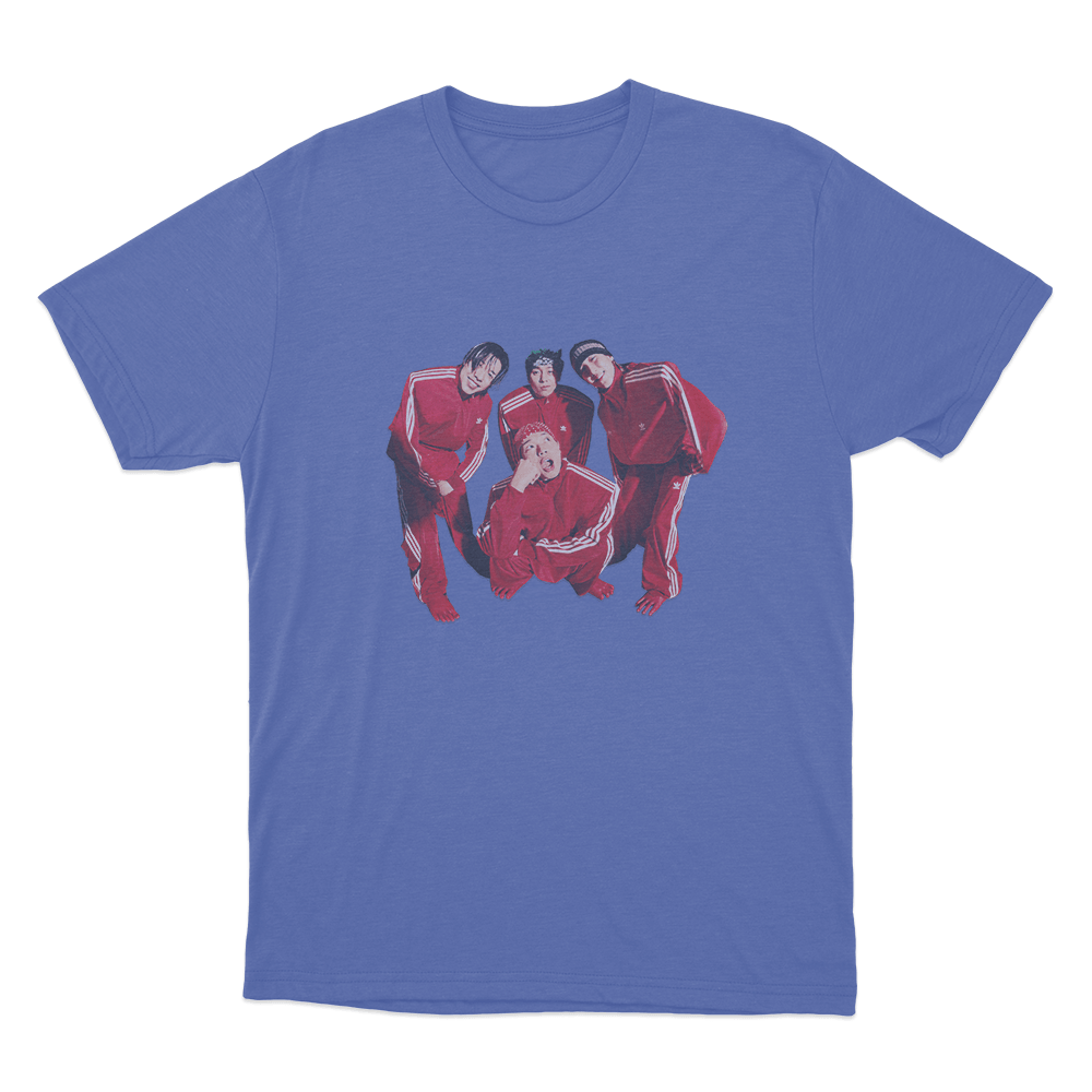 Lngshot Group Unisex T Shirt Blue Lngshot Group Unisex T Shirt Blue