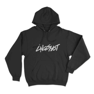 Lngshot Logo Unisex Hoodie Black