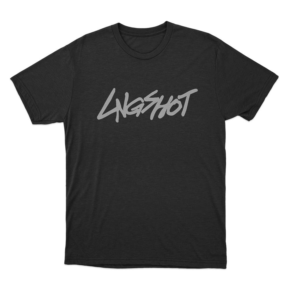Lngshot Logo Unisex T Shirt Black Lngshot Logo Unisex T Shirt Black