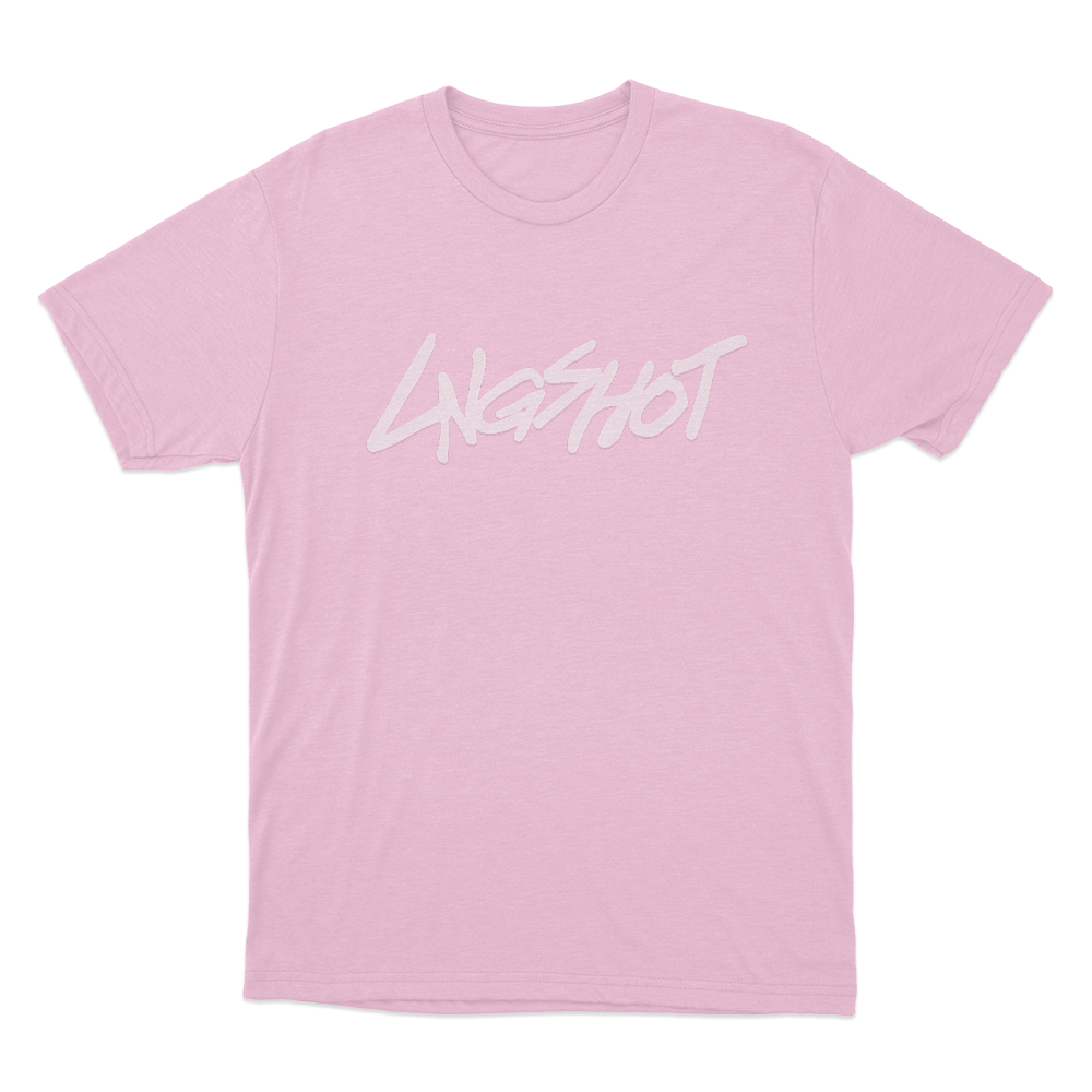Lngshot Logo Unisex T Shirt Pink Lngshot Logo Unisex T Shirt Pink
