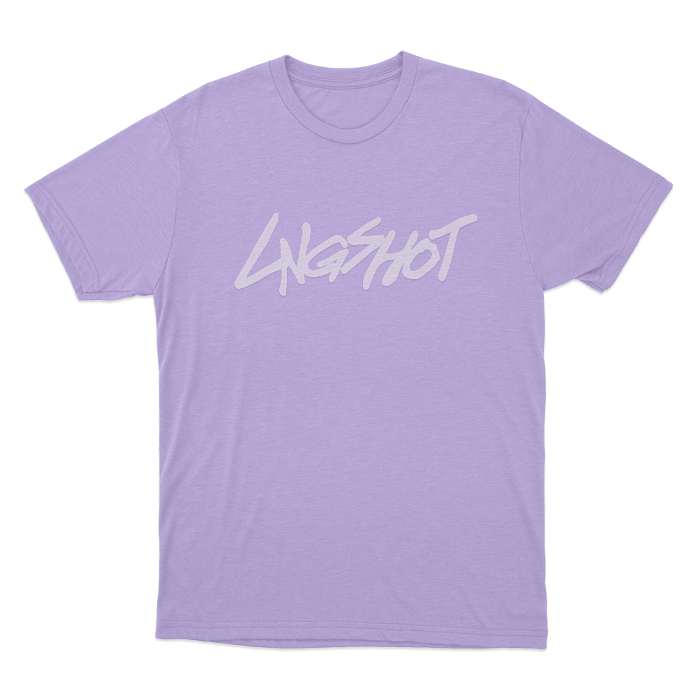 Lngshot Logo Unisex T Shirt Purple Lngshot Logo Unisex T Shirt Purple