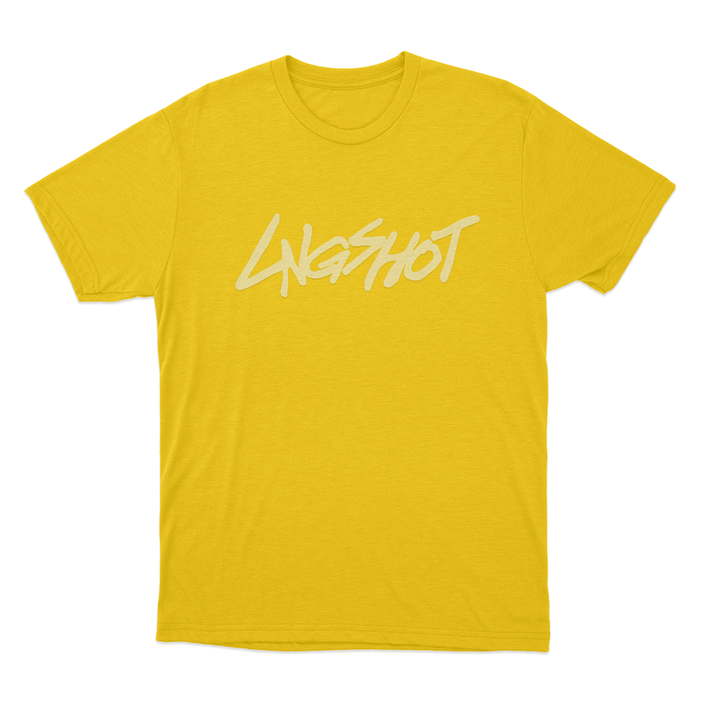 Lngshot Logo Unisex T Shirt Yellow Lngshot Logo Unisex T Shirt Yellow