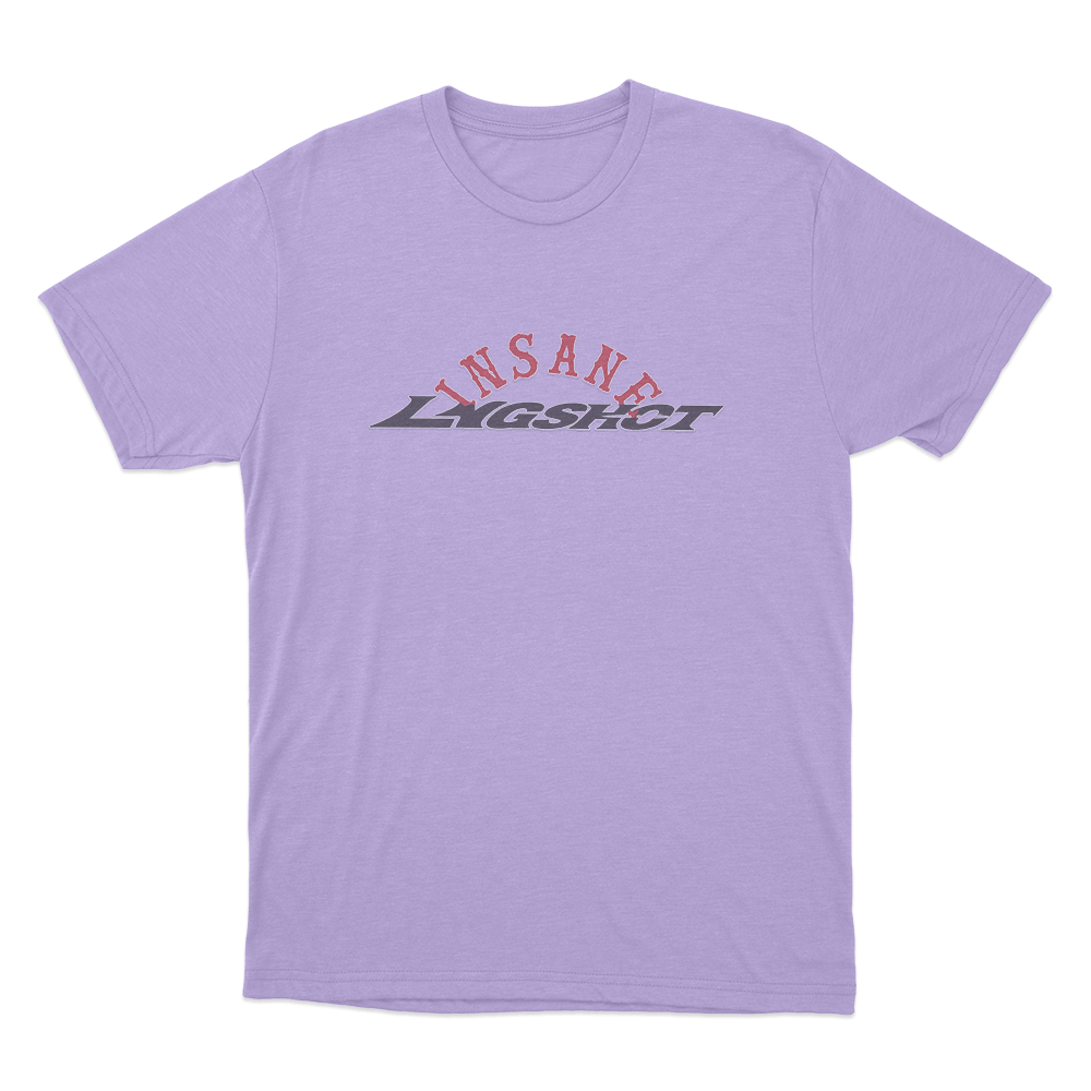 Lngshot x Insane Garage Unisex T Shirt Purple Lngshot x Insane Garage Unisex T Shirt Purple
